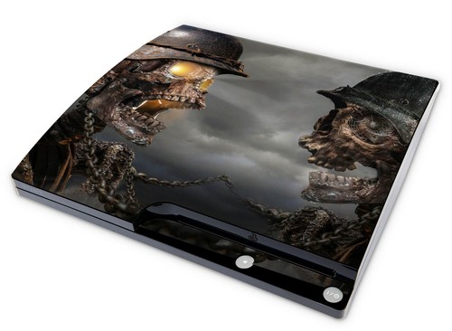 Playstation slim aufkleber - playstation,