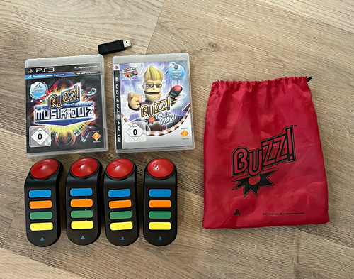 Sony buzz buzzer set - sony, buzz!